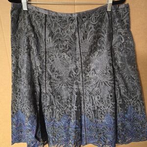 Plus Sized 16 Elegant Lace Skirt - Peter Nygard 108